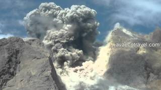 High Risk 50 Meters close to the pyroclastic flow and lava bom [upl. by Libbi]