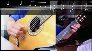 Lavenders Blue Cinderella Dilly Dilly Classical Guitar Easy  Popular Songs 1 [upl. by Oiznun219]