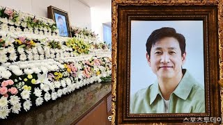 Revelation of the First Images Inside the Funeral of the Parasite Star  Lee Sun Kyun [upl. by Slen]