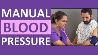 Blood Pressure Measurement How to Check Blood Pressure Manually [upl. by Theone]