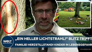 DELMENHORST quotEin heller Lichtstrahlquot Blitz trifft Familie Katastrophe Kinder in Lebensgefahr [upl. by Garaway809]