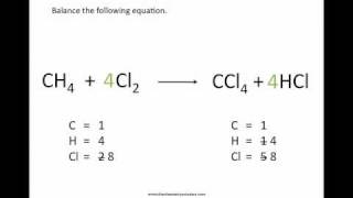 Balancing Chemical Equations  Chemistry Tutorial [upl. by Hselin]