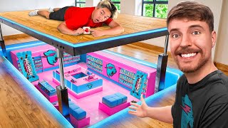 I Built a SECRET Room For MrBeast [upl. by Ahsiral]