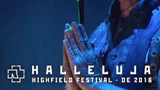 Rammstein  Halleluja Live at Highfield Festival 2016 [upl. by Erkan]