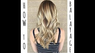 How To Balayage With a Base Color  Step by Step [upl. by Terchie]