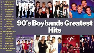 90s BOYBANDS Backstreet Boys Boyzone Westlife NSync FiveBlue O Town 90s Boy Bands Playlist720p [upl. by Lletnom]