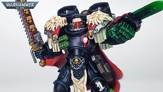 Dark Angels Captain with Jump Pack  Warhammer 40K [upl. by Alrzc]