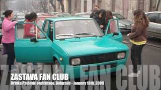 Zastava Fan Club at Drinka Pavlović orphanage [upl. by Aserehc]