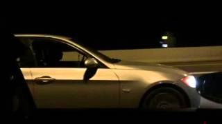 2006 Nitrous BMW E90 325i vs MK6 VW Stage 2 GTI [upl. by Adnamal]