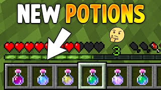 Minecraft But I have CUSTOM POTIONS [upl. by Dickey714]