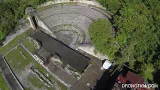 Montecassino Abbey Stage 6 Giro dItalia 2014 Impressive Drone Video [upl. by Nwahsal]