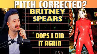 Britney Spears  OopsI Did It Again  IS IT AUTO TUNED [upl. by Refinnaej]