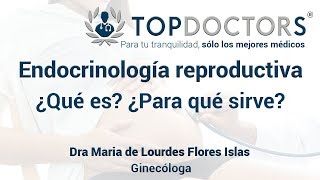 Endocrinología reproductiva  ¿Qué es ¿Para qué sirve [upl. by Burck]