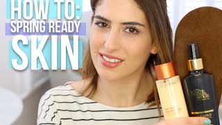 How To Spring Ready Skin  Lily Pebbles [upl. by Semreh]