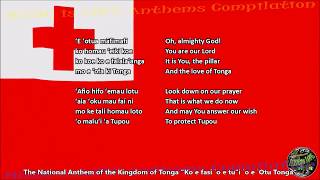 Tonga National Anthem with music vocal and lyrics Tongan wEnglish Translation [upl. by Oskar]