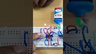 4 bit Asynchronous up counter by using 7476 ic [upl. by Pernell]