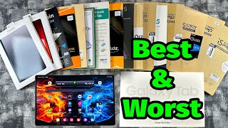 Best And Worst Screen Protectors For Samsung Galaxy Tab S9 Ultra [upl. by Moffitt]