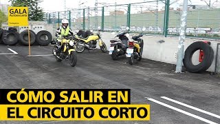 👉 Salida del Circuito Corto 🤯 I Empezar en MOTO ✊ EXÁMEN Carnet A2 I Parte 1 [upl. by Adnicaj]