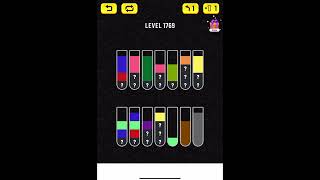 water sort puzzle level 1769 [upl. by Arretak]