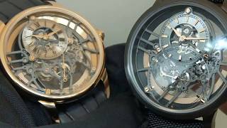 【八字很輕】JAQUET DROZ Grande Seconde SkeletOne 鏤空腕錶 [upl. by Trebornhoj]