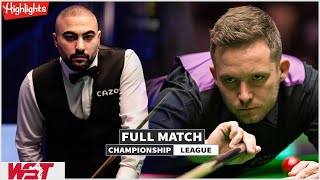 Hossein Vafaei vs Jamie Jones Full Match Highlights  Championship League Snooker 2024 [upl. by Oiramed]