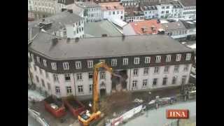 Henschelhaus in Kassel bald Geschichte Abriss hat begonnen [upl. by Qerat]