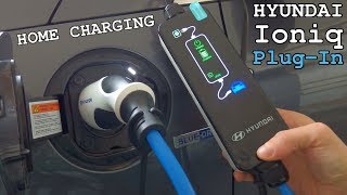 HYUNDAI Ioniq PHEV • 3  Home Charging [upl. by Atteram]