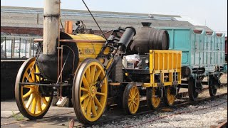 Riding behind Stephensons rocket at Shildon ￼ [upl. by Metah]