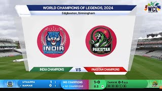 🔴 Live India Champions Vs Pakistan Champions Live  IND vs PAK  World Championship Legends 2024 [upl. by Ttebroc515]