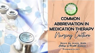 COMMON ABBREVIATIONS IN DOCTORS ORDERS 💊 GUIDE FOR NURSING MEDICATION ADMINISTRATION [upl. by Asher579]