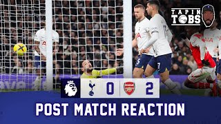 CONTE STINKS  TOBS TAKE  THFC 02 AFC POST MATCH REACTION [upl. by Enobe]