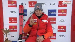 AUDI FIS Ski World Cup  Mens GS  Val dIsere FRA 1st run Dec 9 2023 [upl. by Arada]