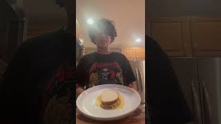 Day 1 of making a grilled cheese and adding to it everyday cooking funny viral comedy food [upl. by Hairehcaz556]