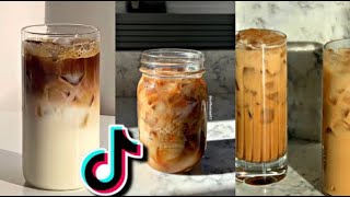 Making Iced Coffee Tik Tok Compilation Lukewarm Tea ☕️ [upl. by Pol151]