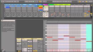 Ableton Live  Creating Drum Patterns [upl. by Laekcim416]