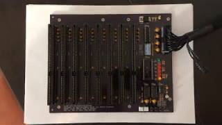 16bit ISA SYSTEM BACKPLANE  First Power Up [upl. by Ennaeus]