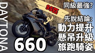 DAYTONA 660動力提升懸吊進化 凱旋最新中量級跑車來了  Triumph Trident 600 對手CBR650 R7 RS660 Ninja650 [upl. by Amabil]