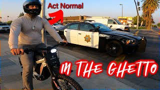 Segway x260 60v amp Sur Ron X 72v  Ebike Ride in Clovis Pt2 [upl. by Zampardi]