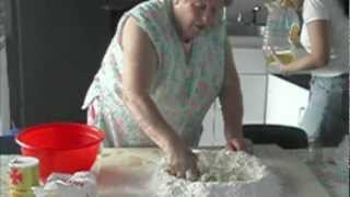 My Nonna Emilia making quotCiambelle di Capodannoquot [upl. by Shippee451]