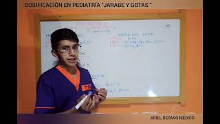 DOSIFICACIÓN EN PEDIATRÍA  JARABE Y GOTAS [upl. by Denis]