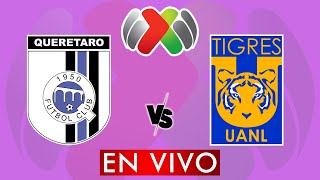 QUERETARO VS TIGRES EN VIVO  LIGA MX APERTURA 2024  JORNADA 8  DONDE VER EN VIVO [upl. by Sherill453]