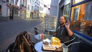 The Secret to Belgian Frites  Belgium Travel Vlog [upl. by Elisha]