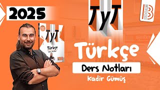 8 TYT Türkçe  Sözcükte Yapı 5 Yapı Bilgisi  Kadir GÜMÜŞ  2025 [upl. by Grete856]