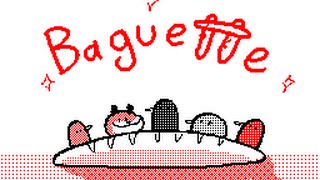 Baguette baguette  Animation remix [upl. by Nahgiem]