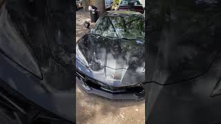 C8 fully tinted tints fyp windowtint c8 fypyoutube smallbusiness support carcommunity [upl. by Levitan]