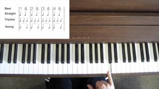 Music Theory Tutorial  Swing Rhythm in detail [upl. by Niraa918]