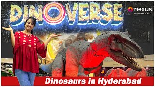 DINOVERSE  Nexus Mall Hyderabad 🦕🦕  DINOSAUR Exhibit  Nexus Mall  Anus Amazing Vlog [upl. by Trygve]