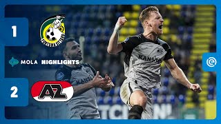 FORTUNA SITTARD vs AZ ALKMAAR 12  GOL amp HIGHLIGHTS  EREDIVISIE  MOLA TV [upl. by Hilten]