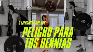 Ejercicios muy peligrosos para tus hernias lumbares [upl. by Richma387]