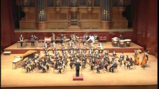 Russian Christmas Music  Alfred Reed  Rodney Winther conducts Taiwan Wind Ensemble 20140310 [upl. by Leahcimaj]